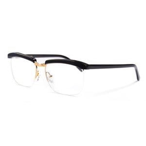 Tom Hardy Movie The Legend Eyeglasses Frame for Men Zero Diopter Anti Blue Ray Blocking Computer Glasses Light Blue Sunglasses