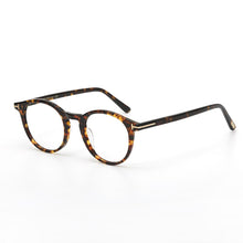 Carica l&#39;immagine nel visualizzatore di Gallery, Tom for Optical Eyeglasses Frames Forde Round Acetate Women Men Reading Myopia Prescription TF5294 EyeGlasses With Case
