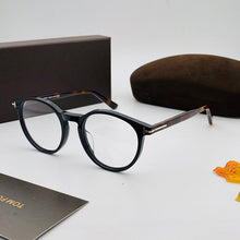 Load image into Gallery viewer, Tom for Optical Eyeglasses Frames Forde Round Acetate Women Men Reading Myopia Prescription TF5524 EyeGlasses With Case