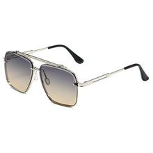 Load image into Gallery viewer, Tony Stark Sunglasses Costume Gradient Eyewear Retro Square Pilot Sun Glasses Frames for Men Women