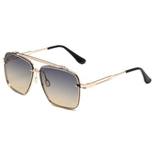 Load image into Gallery viewer, Tony Stark Sunglasses Costume Gradient Eyewear Retro Square Pilot Sun Glasses Frames for Men Women