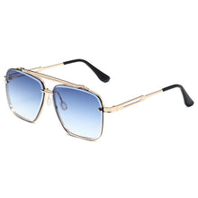 Load image into Gallery viewer, Tony Stark Sunglasses Costume Gradient Eyewear Retro Square Pilot Sun Glasses Frames for Men Women