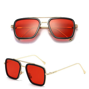 Tony Stark the same glasses men and women sunglasses iron man glasses sunglasses men goggles