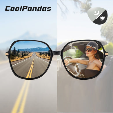 Top Aviation Polarized Lady Oversize Occhiali da sole Fotocromatici Vintage Occhiali da sole da donna Viaggi Guida Donna Marchio oculos de sol 