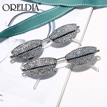 Load image into Gallery viewer, Top Brand Cat Eye sunglasses Ladies Small Frame  Rhinestone Sunglasses Retro Ladies Accessories Glasses 2023 hot