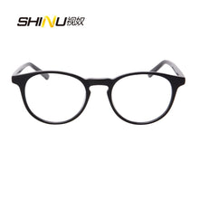 Load image into Gallery viewer, Top Women Eyeglasses Retro Vintage Round Rimmed Acetate Optical Eye Glasses Frame Oculos De Grau Feminino SH045