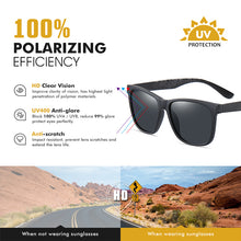 Load image into Gallery viewer, Top  Men's Polarized Sunglasses Driving Shades Women Sun Glasses Vintage Travel Outdoor Sun Glasses Square Leopard Eyewear