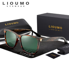 Load image into Gallery viewer, Top  Men's Polarized Sunglasses Driving Shades Women Sun Glasses Vintage Travel Outdoor Sun Glasses Square Leopard Eyewear
