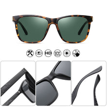 Load image into Gallery viewer, Top  Men's Polarized Sunglasses Driving Shades Women Sun Glasses Vintage Travel Outdoor Sun Glasses Square Leopard Eyewear