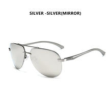 Load image into Gallery viewer, Top Male Rimless Aviation Sunglasses Men Polarized Mirror Anti-glare Sun Glasses For Men Women Pilot gafas de sol hombre UV400