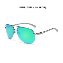 Load image into Gallery viewer, Top Male Rimless Aviation Sunglasses Men Polarized Mirror Anti-glare Sun Glasses For Men Women Pilot gafas de sol hombre UV400