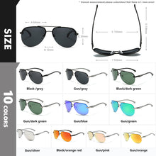 Load image into Gallery viewer, Top Male Rimless Aviation Sunglasses Men Polarized Mirror Anti-glare Sun Glasses For Men Women Pilot gafas de sol hombre UV400
