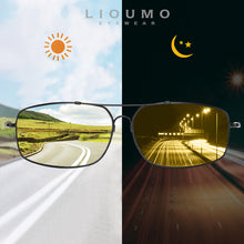 Load image into Gallery viewer, Top Memory Metal Photochromic Sunglasses Men Polarized Women Day Night Vision Driving Goggles Sun Glasses zonnebril heren UV400