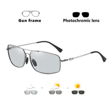 Load image into Gallery viewer, Top Memory Metal Photochromic Sunglasses Men Polarized Women Day Night Vision Driving Goggles Sun Glasses zonnebril heren UV400