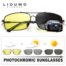 Load image into Gallery viewer, Top Memory Metal Photochromic Sunglasses Men Polarized Women Day Night Vision Driving Goggles Sun Glasses zonnebril heren UV400