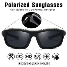 Carica l&#39;immagine nel visualizzatore di Gallery, Top Mens Polarized Army Goggles Sports Driving Sunglasses UV400 Fishing Men Tactical Sun glasses Steampunk For Male Gafas de sol