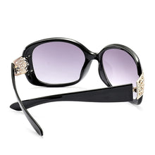 Load image into Gallery viewer, Top Oversized Black Sunglasses Women Large Size Big Retro Mirror Sun Glasses for Women Lady Female Brand Designer