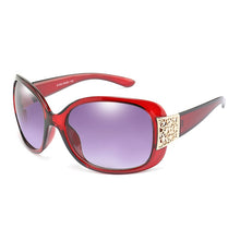 Load image into Gallery viewer, Top Oversized Black Sunglasses Women Large Size Big Retro Mirror Sun Glasses for Women Lady Female Brand Designer