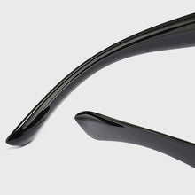 Load image into Gallery viewer, Top Oversized Black Sunglasses Women Large Size Big Retro Mirror Sun Glasses for women Lady Female Brand Designer