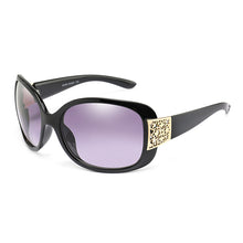 Load image into Gallery viewer, Top Oversized Black Sunglasses Women Large Size Big Retro Mirror Sun Glasses for women Lady Female Brand Designer