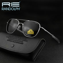 Carica l'immagine nel visualizzatore di Gallery, Top Quality America Army Military Pilot RE Sunglasses glass Lens Man Woman  luxury Band Sun Glasses 014