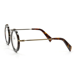 Japan Handmade Italy Acetate Optical Glasses Frame Men Women 1960's Vintage Double beam Eyeglasses Full Rim K9220