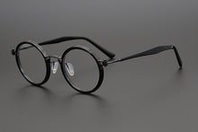 Load image into Gallery viewer, Japanese Hand-Made Titanium Ultralight Retro Round Glasses Frame For Men Women Optic Prescription Myopia Eyeglasses