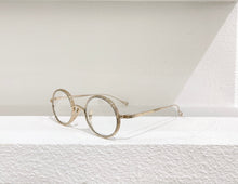 Load image into Gallery viewer, Men&#39;s Round Glasses Frame Retro Glasses Prescription Myopia Glasses Frame Japanese Brand Designer KMN122