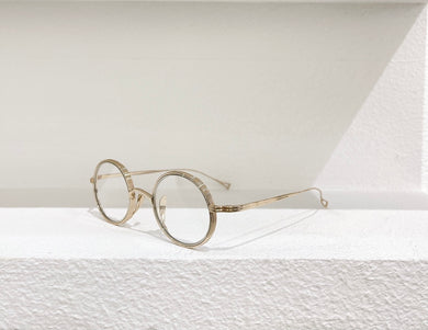 Men's Round Glasses Frame Retro Glasses Prescription Myopia Glasses Frame Japanese Brand Designer KMN122