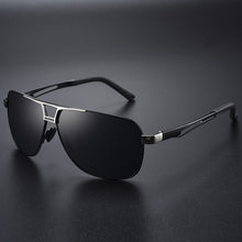 Load image into Gallery viewer, Square Retro Photochromic Aluminum Sunglasses Men Polarized Driving Women Sun Glasses For Men Brown Oculos de sol