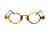 Titanium Acetate Retro Circle Spectacles Glasses Frames for Men Women Myopia Reading Eyeglasses Oculos De Grau