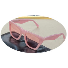 Load image into Gallery viewer, Trend Cat Eye Sunglasses For women Flat Top Acetate Sunglasses