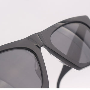 Trend Cat Eye Sunglasses For women Flat Top Acetate Sunglasses