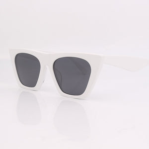 Trend Cat Eye Sunglasses For women Flat Top Acetate Sunglasses