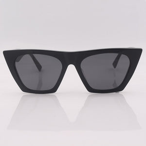 Trend Cat Eye Sunglasses For women Flat Top Acetate Sunglasses