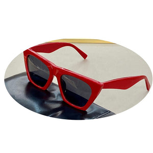 Trend Cat Eye Sunglasses For women Flat Top Acetate Sunglasses