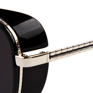 Occhiali da sole tartarugati IRON MAN 3 Matsuda TONY Occhiali da sole Steampunk a specchio marroni Eyewear rossi