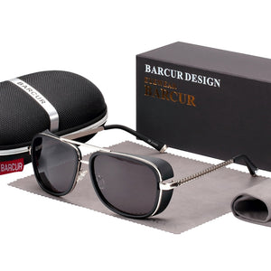 Occhiali da sole tartarugati IRON MAN 3 Matsuda TONY Occhiali da sole Steampunk a specchio marroni Eyewear rossi