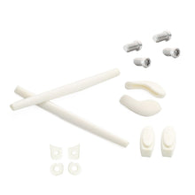 Load image into Gallery viewer, ToughAsNails Rubber Kit Temple Arm Ear Socks/Leg &amp; Nose Pad Nose Holder &amp; Screw-T6-4 Pieces Set for-Oakley Juliet - White Kits