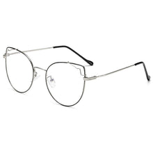 Load image into Gallery viewer, Transparent Cat Eye Glasses Frames Women Vintage computer glasses Oversized Eyeglasses Frame Female Optical Spectacles