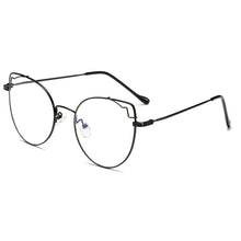Load image into Gallery viewer, Transparent Cat Eye Glasses Frames Women Vintage computer glasses Oversized Eyeglasses Frame Female Optical Spectacles