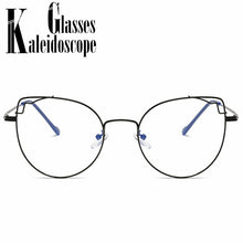 Load image into Gallery viewer, Transparent Cat Eye Glasses Frames Women Vintage computer glasses Oversized Eyeglasses Frame Female Optical Spectacles