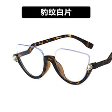 Load image into Gallery viewer, Transparent Cat Eye Prescription Glasses Frame Women Men Eyewear Glasses Optical Spectacle Diamond Clear Lens Eyeglasses очки