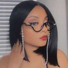 Load image into Gallery viewer, Transparent Cat Eye Prescription Glasses Frame Women Men Eyewear Glasses Optical Spectacle Diamond Clear Lens Eyeglasses очки