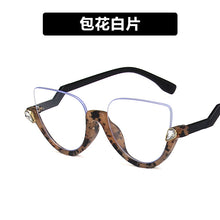 Load image into Gallery viewer, Transparent Cat Eye Prescription Glasses Frame Women Men Eyewear Glasses Optical Spectacle Diamond Clear Lens Eyeglasses очки