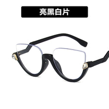 Load image into Gallery viewer, Transparent Cat Eye Prescription Glasses Frame Women Men Eyewear Glasses Optical Spectacle Diamond Clear Lens Eyeglasses очки