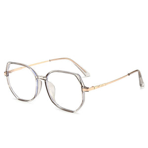 Transparent Computer Glasses Frame Anti Blue Super Light Round Eyewear Men Women Optical Glasses Blocking Eyeglasses New