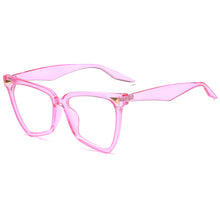 Load image into Gallery viewer, Transparent Computer Glasses Frame Women Men Anti Blue Light Cat Eye Eyewear Blocking Glasses Optical Spectacle Eyeglass