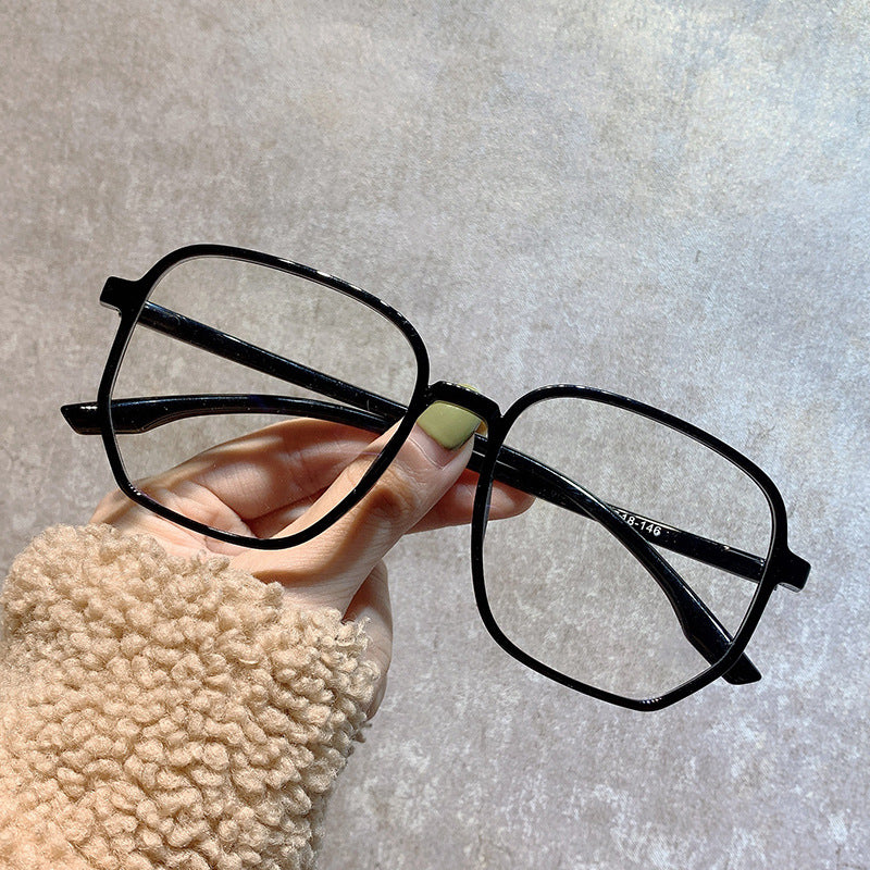 Transparent Computer Glasses Frame Women Men Anti Blue Light Round Eyewear Blocking Glasses Optical Spectacle Eyeglass INS