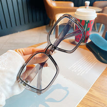 Carica l&#39;immagine nel visualizzatore di Gallery, Occhiali per computer trasparenti Montatura per occhiali da donna Occhiali da vista quadrati anti luce blu Occhiali da vista 